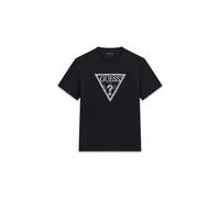 T-shirt Guess Triangle Leaves Embroide Noir L