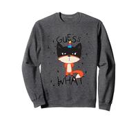 T-shirt Guess What?Cute Fox Graphic pour filles Sweatshirt