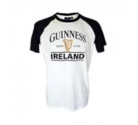T-Shirt - Guinness - Blanc - 100% Coton - Manches Courtes - Col Arrondi M