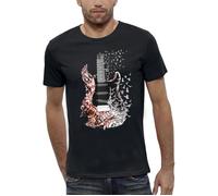 T-shirt GUITARE ELECTRIQUE - Musique - PIXEL EVOLUTION - Homme - Réalité Augmentée S