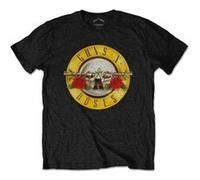 T-Shirt Guns N' Roses Logo Black Small Bravado Model E