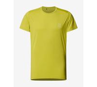 T-shirt Haglöfs L.I.M Tech manche courte vert jaune - S