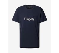 T-shirt Haglöfs Outsiders Tee manches courtes bleu marine - M