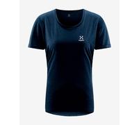 T-shirt Haglöfs Ridge Hike manches courtes bleu nuit femme - S