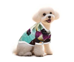 T-shirt « Half Human, Half Angus Bull Dog » - Vêtements pour chiots et animaux de compagnie - Débardeur élastique - Pour chiens et chats - Joli pull respirant et doux - Taille S