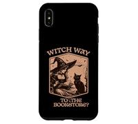 T-Shirt Halloween pour Amoureux de Livres Sorcière Way to The Bookstore Coque pour iPhone XS Max