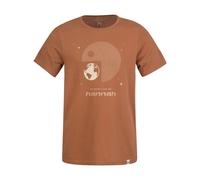 Hannah Fred Short Sleeve T-shirt Marron M Homme