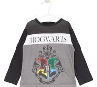 T-Shirt Harry Potter Manches Longues (FR/ES, Âge, 6 Ans, Taille Normale, T-Shirt Harry Potter Noir)