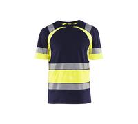 T-shirt haute visibilitÃ© Blaklader Bleu 3XL