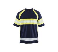 T-shirt haute visibilitÃ© anti-UV Blaklader Bleu 3XL