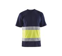 T-shirt haute-visibilité Blåkläder 3387 Marine/Jaune fluo Blaklader - 338710308833 4XL