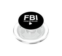 T-Shirt hawaïen FBI from Big Island PopSockets PopGrip pour MagSafe