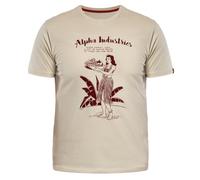 T-Shirt Hawaii Alpha Industries - Vintage White M