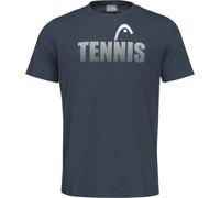 HEAD Club Colin T-Shirt Junior, Bleu Marine, 12 Ans Mixte Enfant