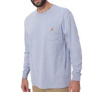 Carhartt Workwear T-shirt manches longues Pocket Gris clair L Homme