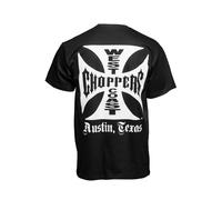 T-shirt hélicoptères de la côte ouest og hélicoptères classiques atx noir de ...