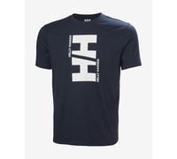 T-shirt Helly Hansen Core Graphic T 2.0 manches courtes bleu océan - XXL