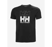 T-shirt Helly Hansen Core Graphic T 2.0 manches courtes noir intense blanc - M