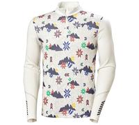 T-shirt HELLY HANSEN LIFA MERINO MIDWEIGHT 1/2 ZIP (OFF WHITE) Homme L