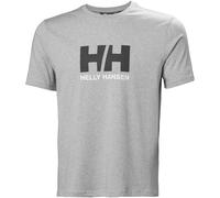 Helly Hansen - Logo T-Shirt 3.0 - T-shirt - L - grey melange