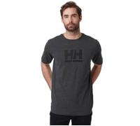 T-shirt Helly Hansen logo - ebony melange - S S