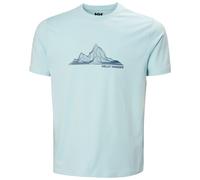 T-shirt Helly Hansen Massif Graphic Bleu XL