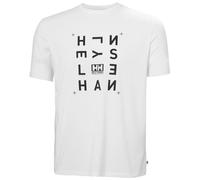Helly Hansen T-shirt À Motif En Polyester Recyclé Femme Skog Blanc L
