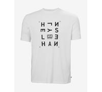 T-shirt Helly Hansen Skog Graphic manches courtes blanc craie - XL