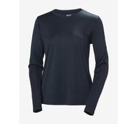 T-shirt Helly Hansen Tech Crew 2.0 manches longues bleu nuit femme - S