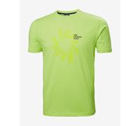 T-shirt Helly Hansen The Ocean Race manches courtes vert brillant pastel - XL