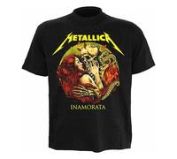 T-shirt Heroes Inc Metallica Inamorata Noir M