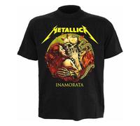 Metallica T-shirt Inamorata Band Logo officiellement licencié Taille XL