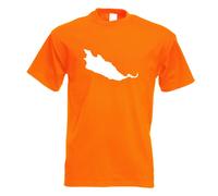 T-Shirt Herren Funshirt Imprimé Design Île Intérieure De Reichenau En Allemagne