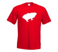 T-Shirt Herren Funshirt Imprimé Design Île Intérieure Lindau Allemagne