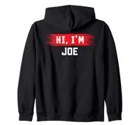 T-Shirt « Hi I'm Joe » avec nom drôle Joe Sweat à Capuche