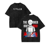 T-Shirt Hikaru Indou Summer Summer Hikaru Died T-Shirts Y2K Anime Coton Harajuku Hommes T-Shirts Manches Courtes Design