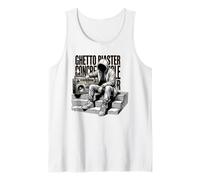 T-Shirt Hip-hop Old School Ghetto Blaster, Style Boombox Débardeur