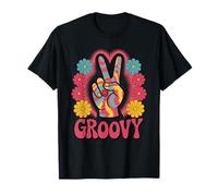 T-shirt hippie Tie Dye Groovy Peace Sign Groovy T-Shirt