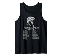 T-Shirt Historique de la tournée Mondiale Hannibal Barca Débardeur