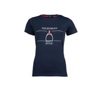 T-shirt HKM Equine Sports Style Bleu XL