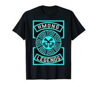 T-shirt Hmong Hmong Art Culture Blue Legends T-Shirt