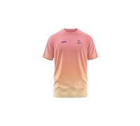 T shirt hoka les templiers all day rose orange homme