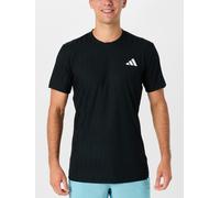 Adidas T-shirt homme Airchill Freelift Climacool+ fonctionnel Noir/Blanc Taille M