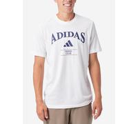 adidas Heritage Graphik T-shirt Hommes - blanc, bleu XXL