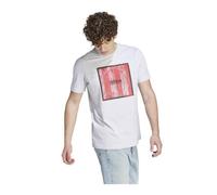 T-shirt homme Adidas Tiro Box Tee Blanc - 100% coton - Manches courtes M