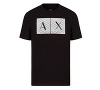 ARMANI EXCHANGE T-Shirt '8NZTCK' noir / blanc, Taille XS