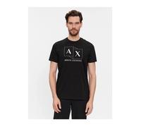 T-shirt homme Armani Exchange - Logo coton - Noir - Manches courtes - 100% Coton M