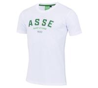 T-shirt homme - AS SAINT ETIENNE - ASSE - 65% coton - Manches courtes - Blanc S