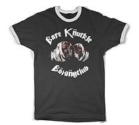 T-Shirt Homme Bare Knuckle Boxe Sport Maillot Movie S-XXL - Noir, L