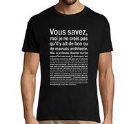T-Shirt Homme Bonne ou Mauvais conseiller d'insertion | Parodie Bonne ou Mauvaise Situation Scrib référence Astérix et Obélix Mission Cléopâtre | Collection métier Citation Film XL